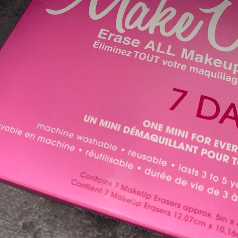 MakeUp Eraser 7 Day Set - Pink‎